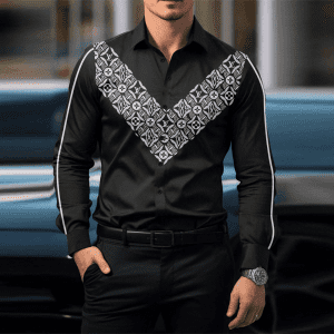 New Release: Premium Long Sleeve Button Shirt - LL240722041