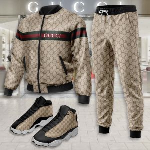 Limited Edition Winter Tracksuits Match AJ 13 Sneaker - LXB25092204LD