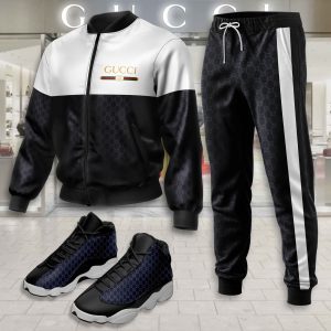 Limited Edition Winter Tracksuits Match AJ 13 Sneaker - LXB25092207LD