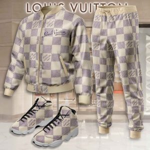 Limited Edition Winter Tracksuits Match AJ 13 Sneaker - LXB25092708LD