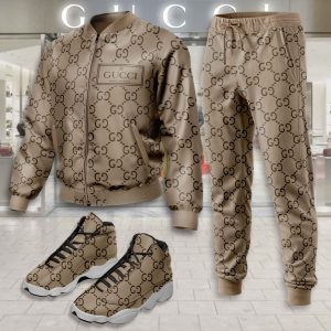 Limited Edition Winter Tracksuits Match AJ 13 Sneaker - LXB25100203LD